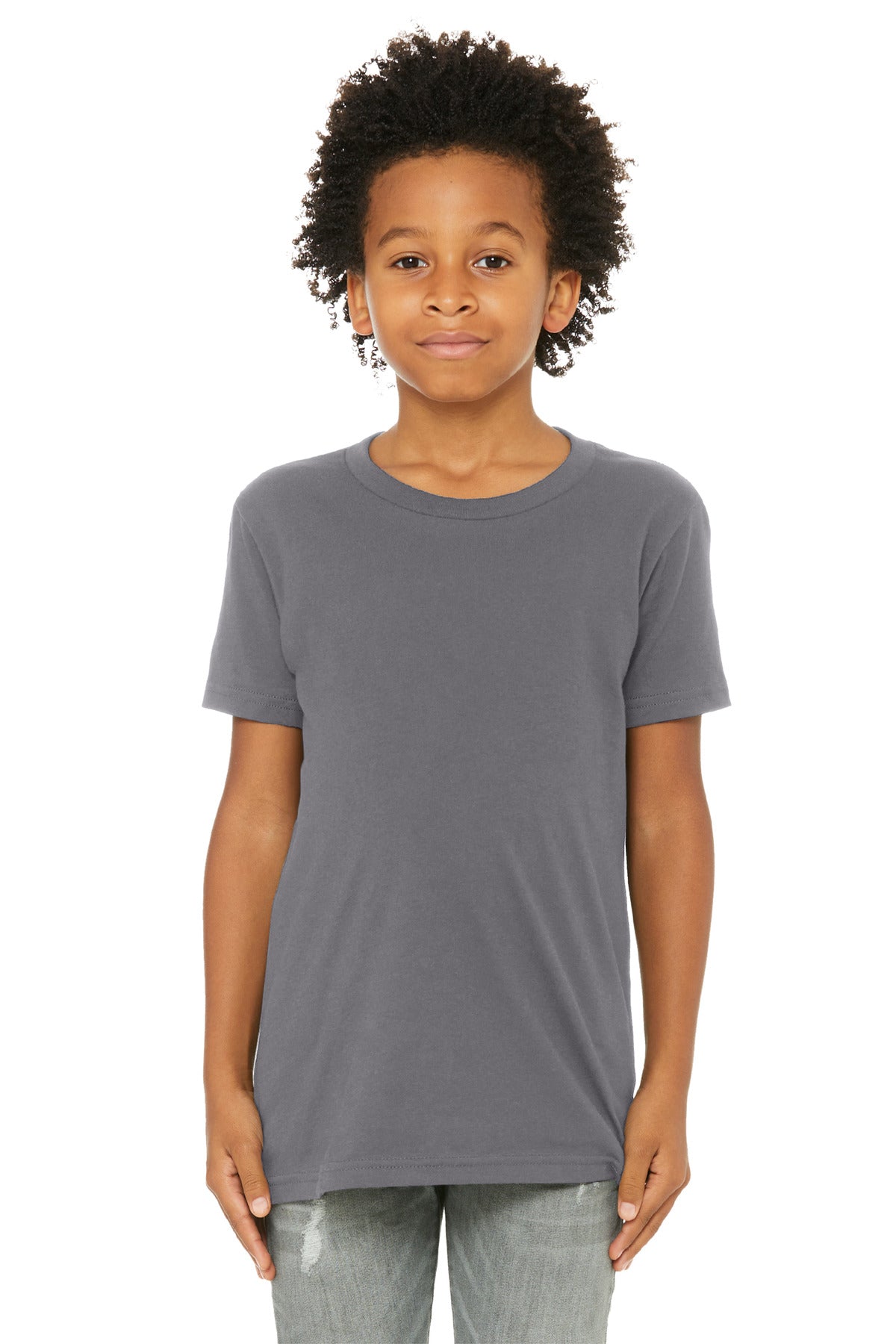 BELLA+CANVAS    Youth Jersey Short Sleeve Tee. BC3001Y
