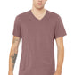 BELLA+CANVAS ®  Unisex Heather CVC V-Neck Tee BC3005CVC | Add Your Logo