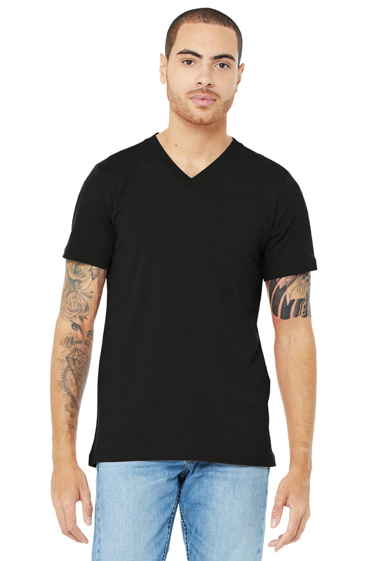 BELLA+CANVAS  ®  Unisex Jersey Short Sleeve V-Neck Tee. BC3005 | Add Your Logo
