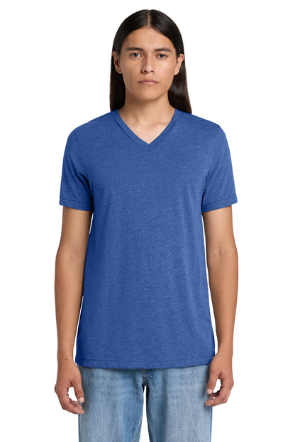 BELLA+CANVAS ®  Unisex Triblend Short Sleeve V-Neck Tee. BC3415 | Add Your Logo