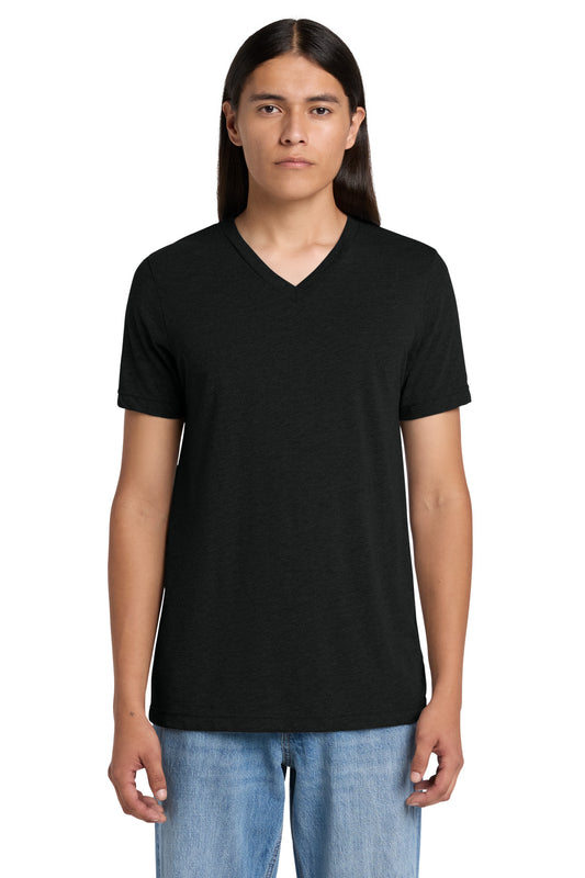 BELLA+CANVAS ®  Unisex Triblend Short Sleeve V-Neck Tee. BC3415 | Add Your Logo