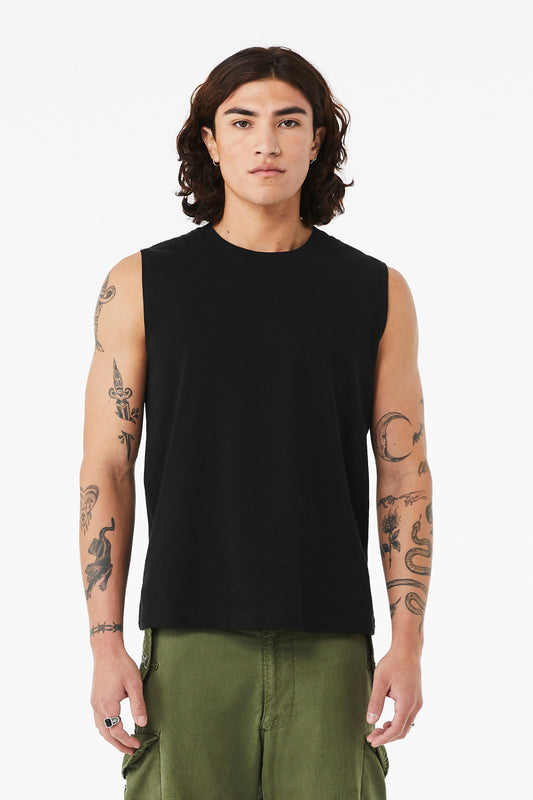 BELLA+CANVAS ®  Unisex Jersey Muscle Tank BC3483 | Add Your Logo