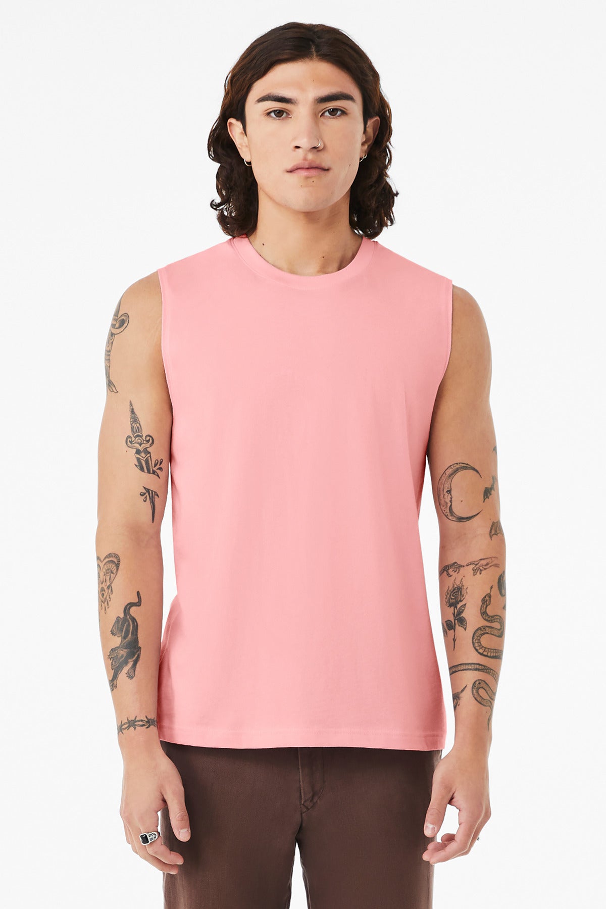 BELLA+CANVAS ®  Unisex Jersey Muscle Tank BC3483 | Add Your Logo