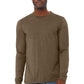 BELLA+CANVAS ®  Unisex Heather CVC Long Sleeve Tee BC3501CVC | Add Your Logo