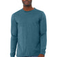 BELLA+CANVAS ®  Unisex Heather CVC Long Sleeve Tee BC3501CVC | Add Your Logo