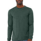 BELLA+CANVAS ®  Unisex Heather CVC Long Sleeve Tee BC3501CVC | Add Your Logo
