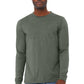 BELLA+CANVAS ®  Unisex Heather CVC Long Sleeve Tee BC3501CVC | Add Your Logo