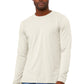 BELLA+CANVAS ®  Unisex Heather CVC Long Sleeve Tee BC3501CVC | Add Your Logo