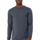 BELLA+CANVAS ®  Unisex Heather CVC Long Sleeve Tee BC3501CVC | Add Your Logo