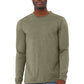 BELLA+CANVAS ®  Unisex Heather CVC Long Sleeve Tee BC3501CVC | Add Your Logo