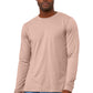 BELLA+CANVAS ®  Unisex Heather CVC Long Sleeve Tee BC3501CVC | Add Your Logo