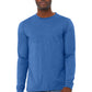 BELLA+CANVAS ®  Unisex Heather CVC Long Sleeve Tee BC3501CVC | Add Your Logo