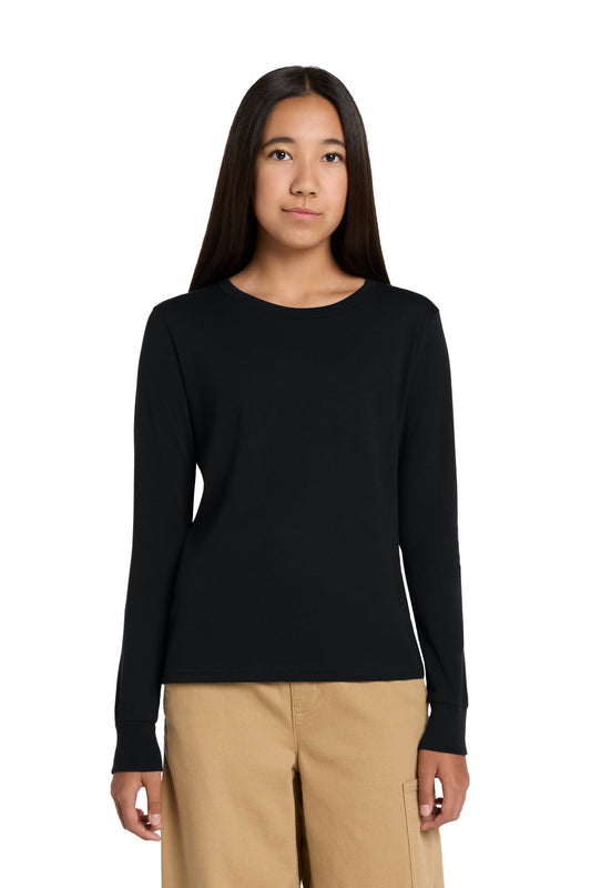 BELLA+CANVAS ®  Youth Jersey Long Sleeve Tee BC3501Y | Add Your Logo