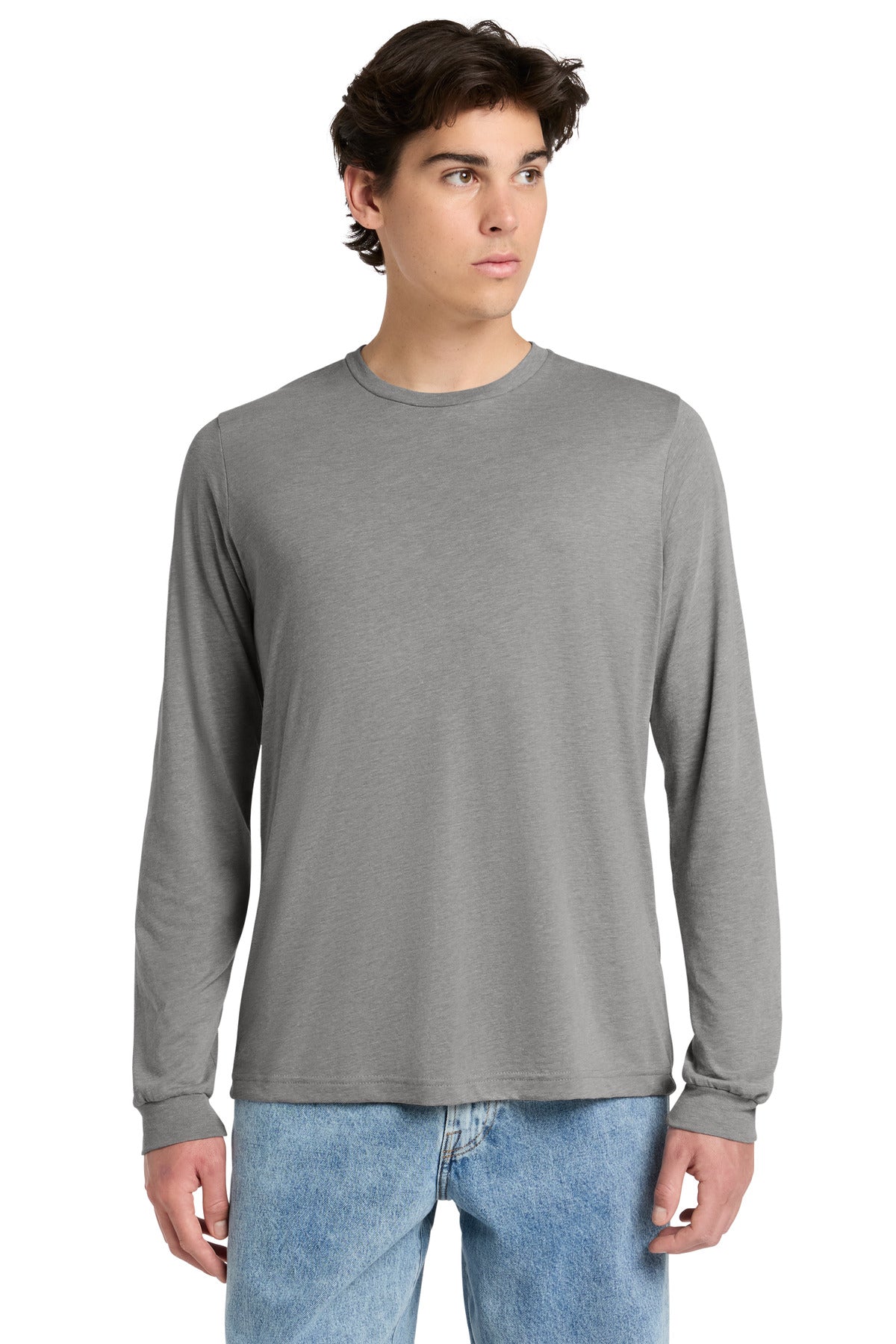 BELLA+CANVAS ®  Unisex Triblend Long Sleeve Tee BC3513 | Add Your Logo