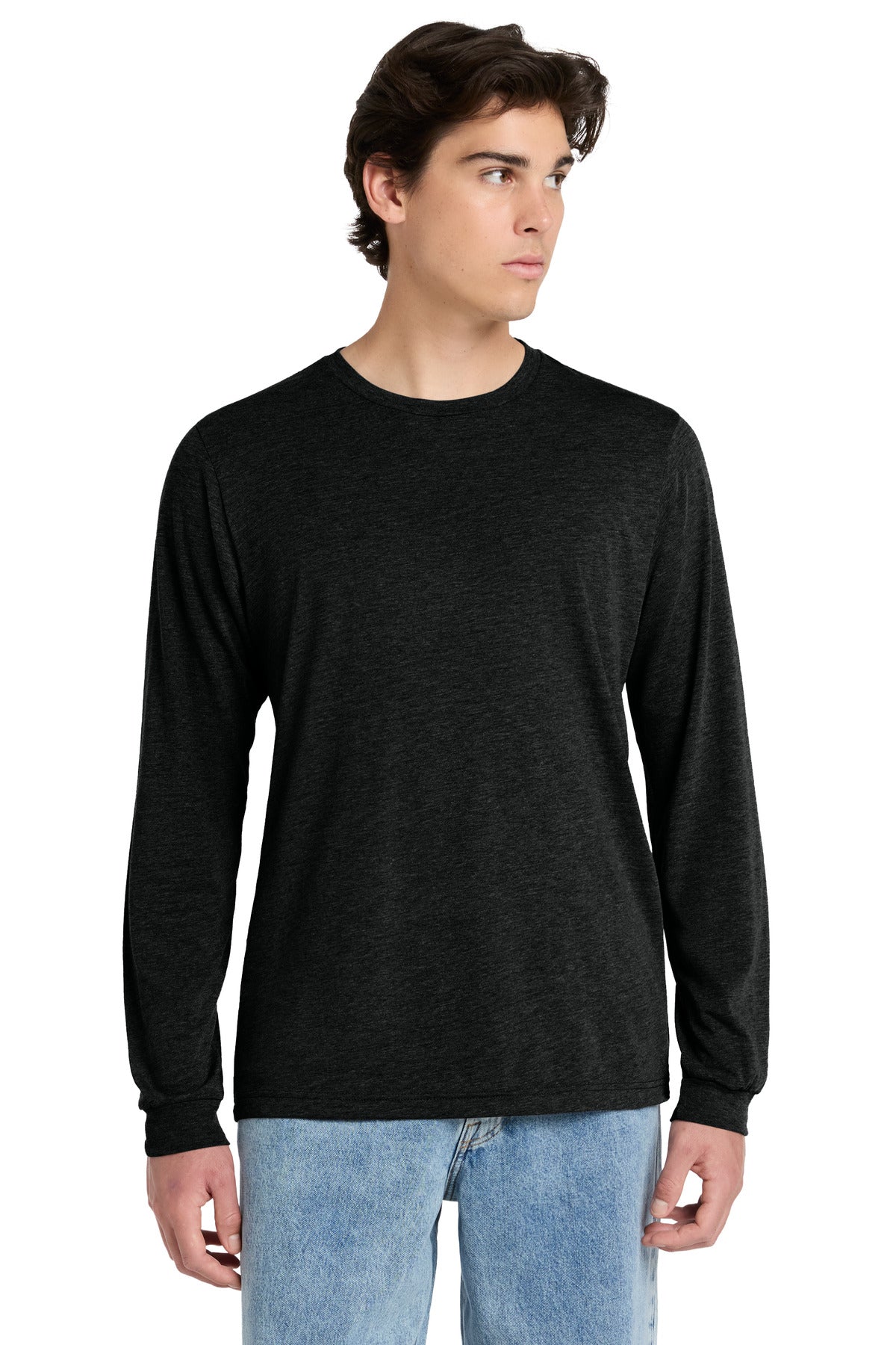 BELLA+CANVAS ®  Unisex Triblend Long Sleeve Tee BC3513 | Add Your Logo