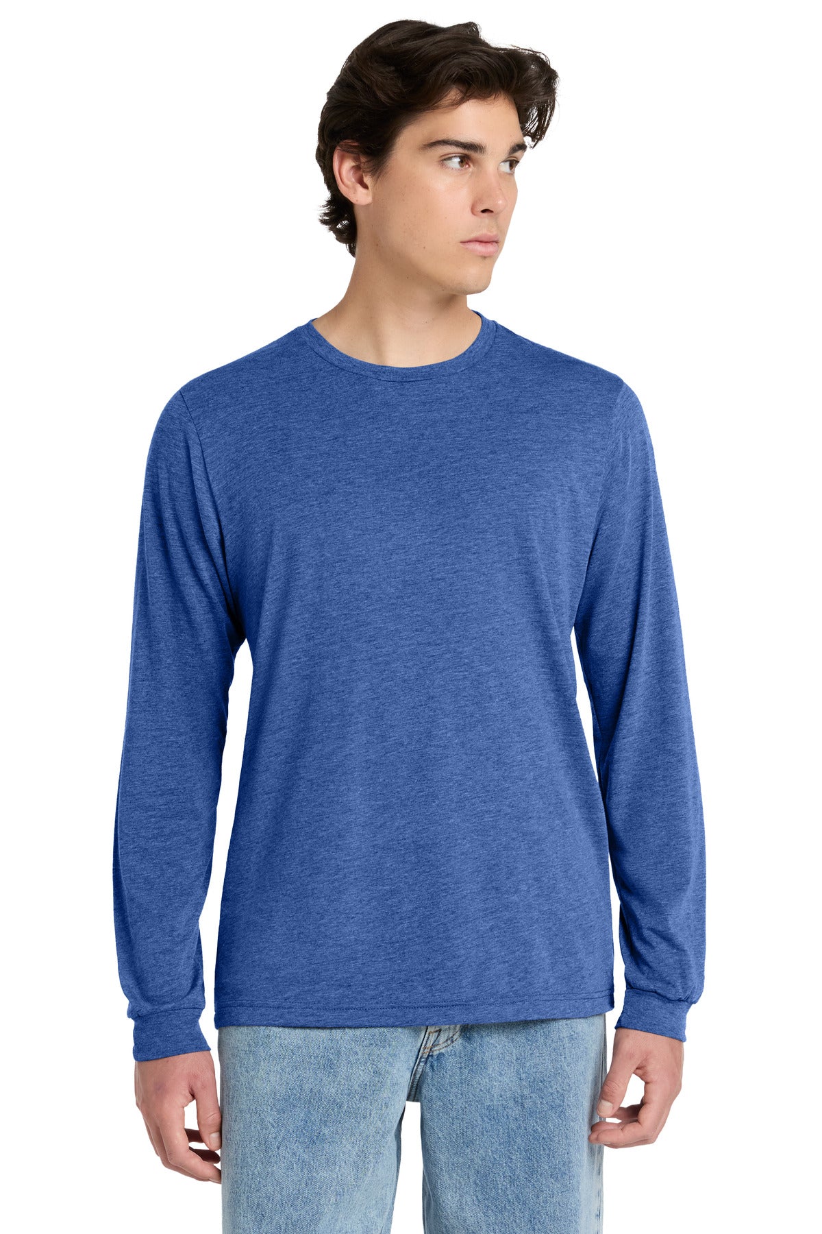 BELLA+CANVAS ®  Unisex Triblend Long Sleeve Tee BC3513 | Add Your Logo