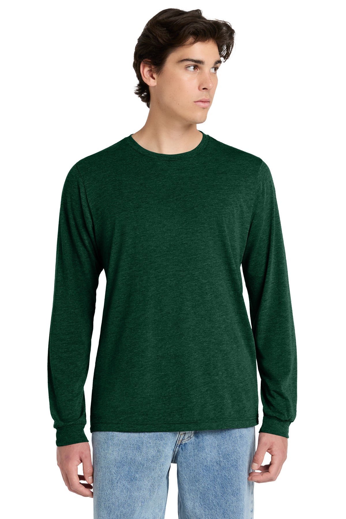 BELLA+CANVAS ®  Unisex Triblend Long Sleeve Tee BC3513 | Add Your Logo