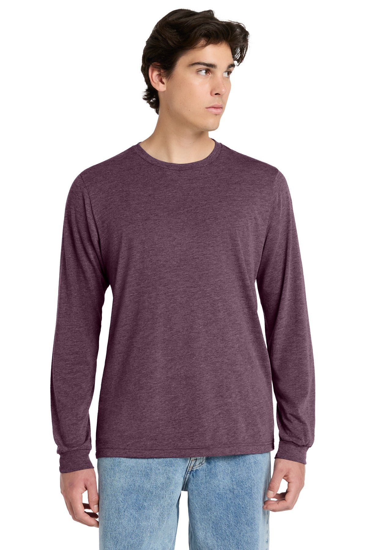 BELLA+CANVAS ®  Unisex Triblend Long Sleeve Tee BC3513 | Add Your Logo