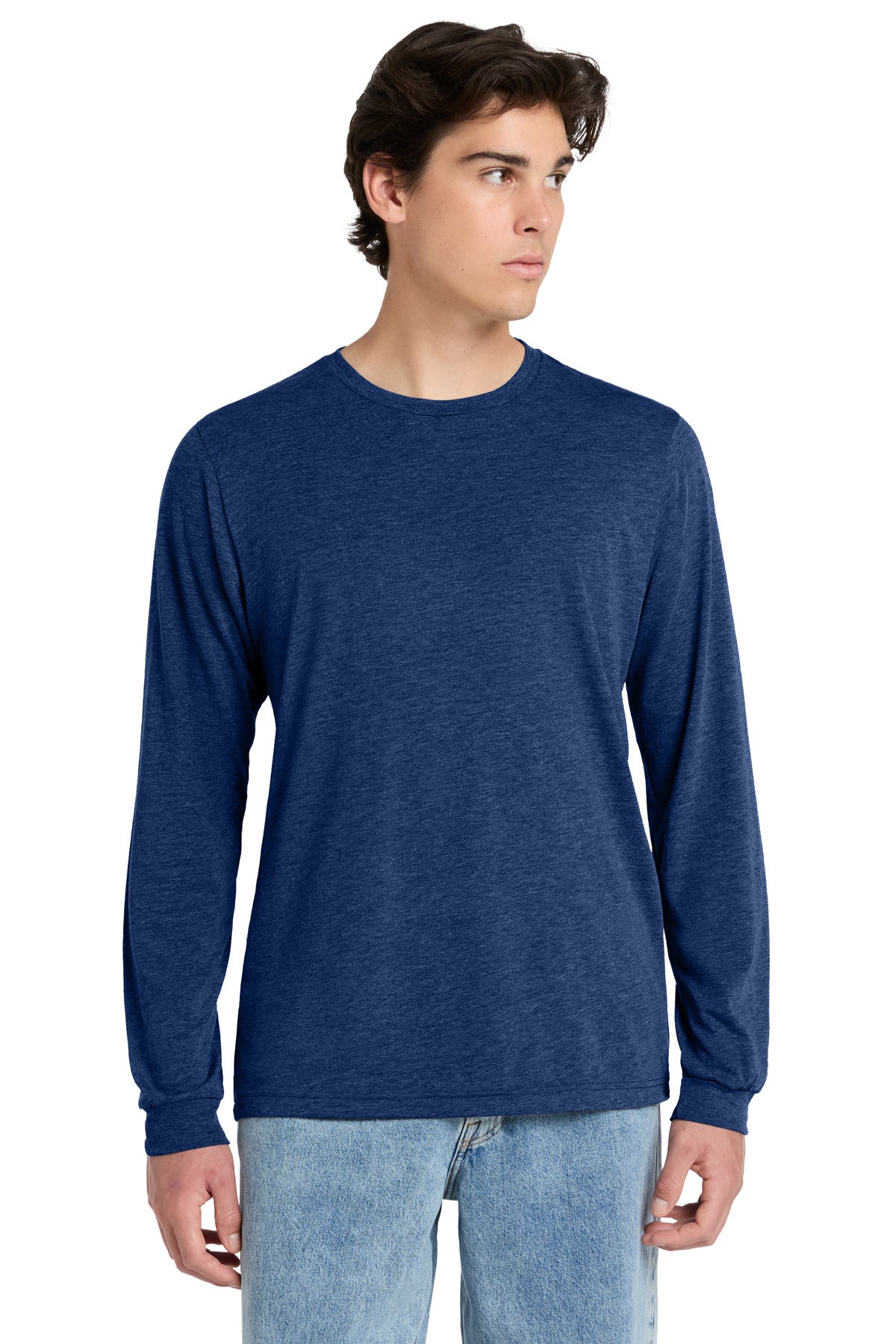 BELLA+CANVAS ®  Unisex Triblend Long Sleeve Tee BC3513 | Add Your Logo