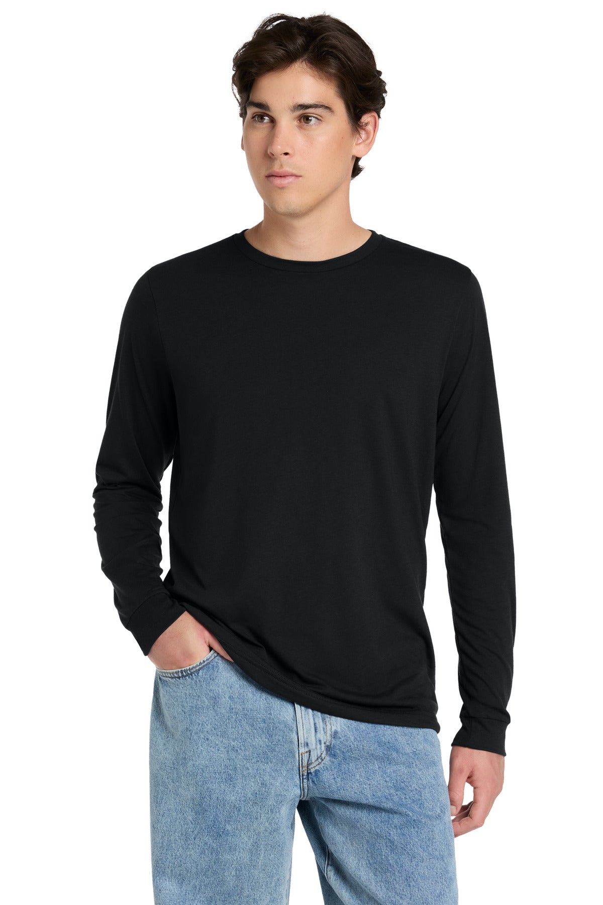 BELLA+CANVAS ®  Unisex Triblend Long Sleeve Tee BC3513 | Add Your Logo