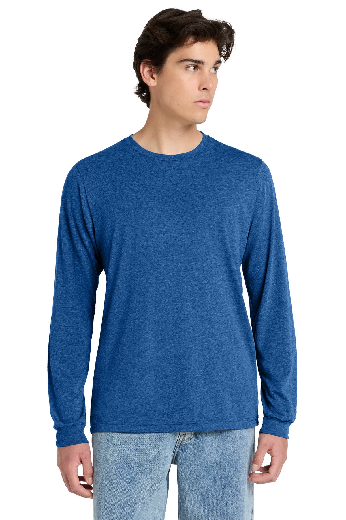 BELLA+CANVAS ®  Unisex Triblend Long Sleeve Tee BC3513 | Add Your Logo