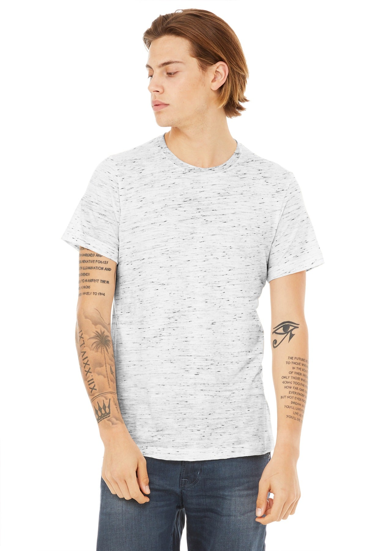 BELLA+CANVAS  ®  Unisex Poly-Cotton Short Sleeve Tee. BC3650 | Add Your Logo