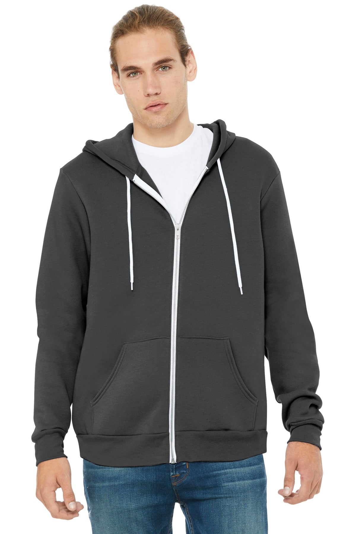 BELLA+CANVAS  ®  Unisex Sponge Fleece Full-Zip Hoodie. BC3739 | Add Your Logo