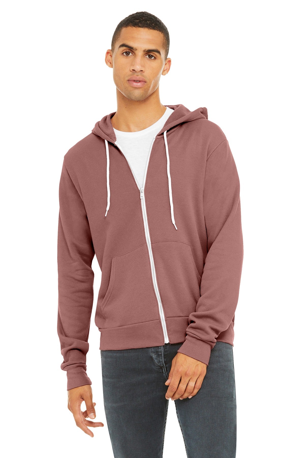 BELLA+CANVAS  ®  Unisex Sponge Fleece Full-Zip Hoodie. BC3739 | Add Your Logo