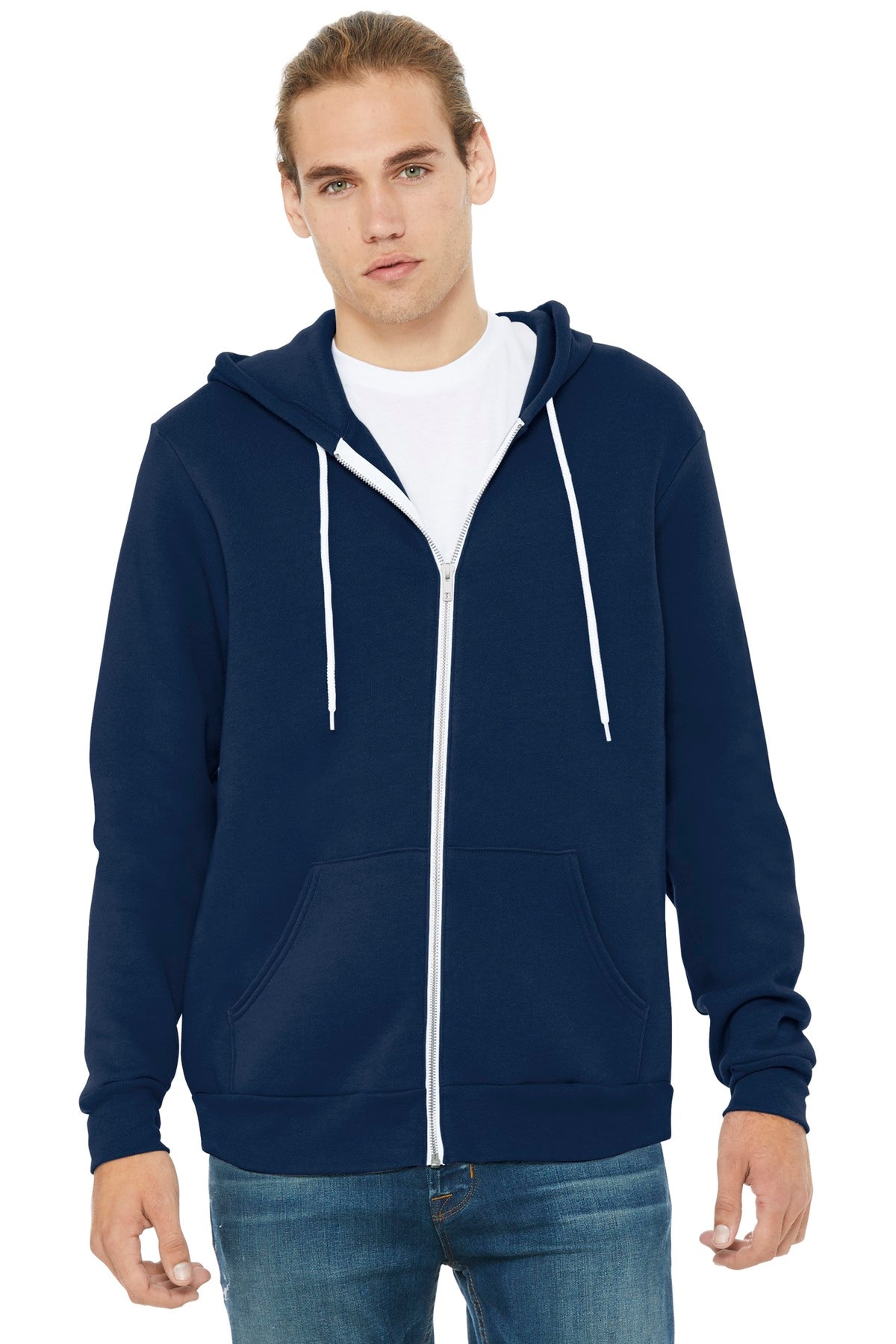 BELLA+CANVAS  ®  Unisex Sponge Fleece Full-Zip Hoodie. BC3739 | Add Your Logo