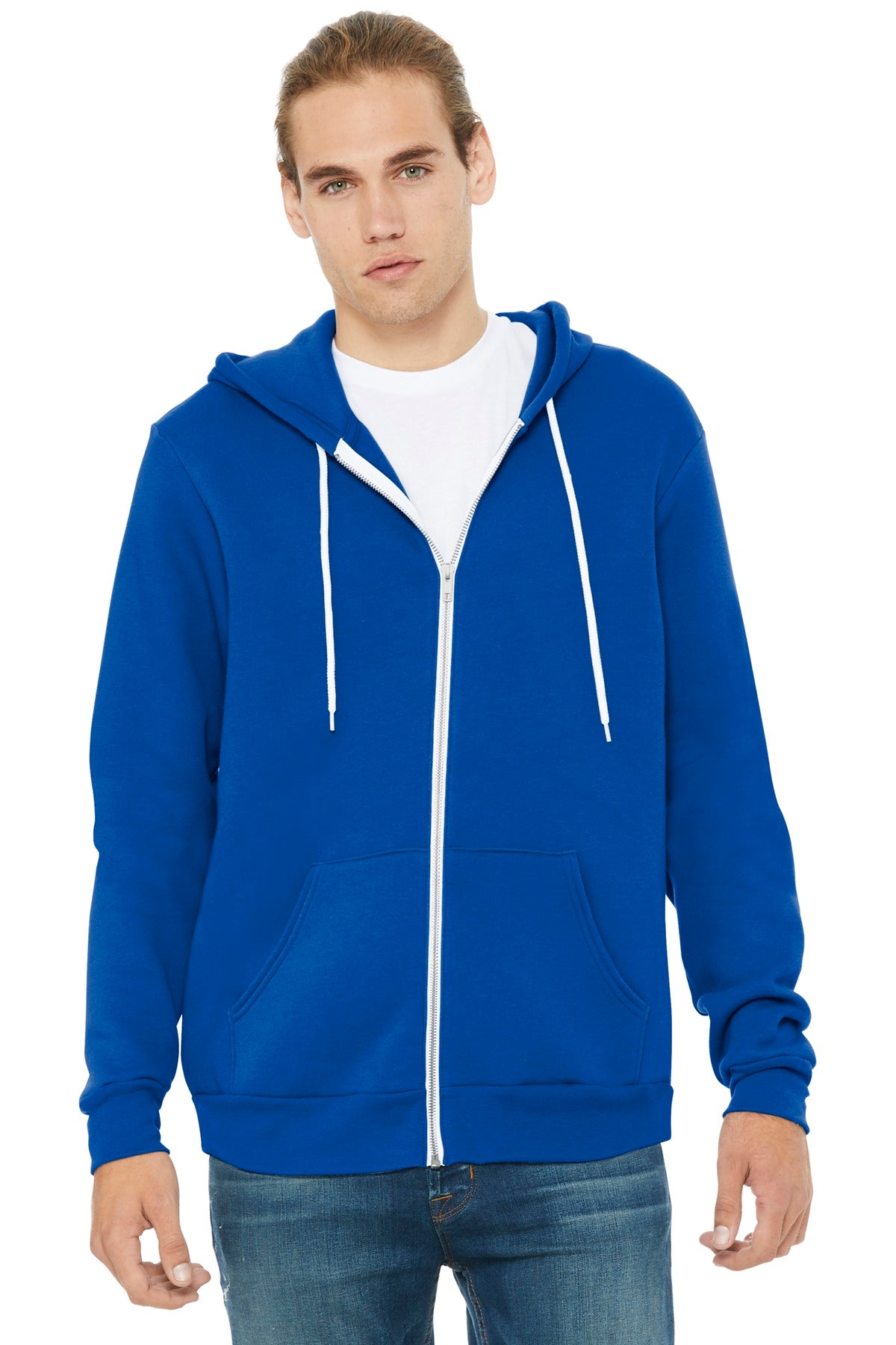 BELLA+CANVAS  ®  Unisex Sponge Fleece Full-Zip Hoodie. BC3739 | Add Your Logo