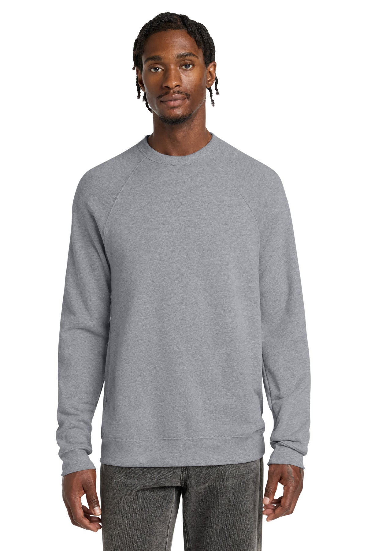BELLA+CANVAS  ®  Unisex Sponge Fleece Raglan Sweatshirt. BC3901 | Add Your Logo