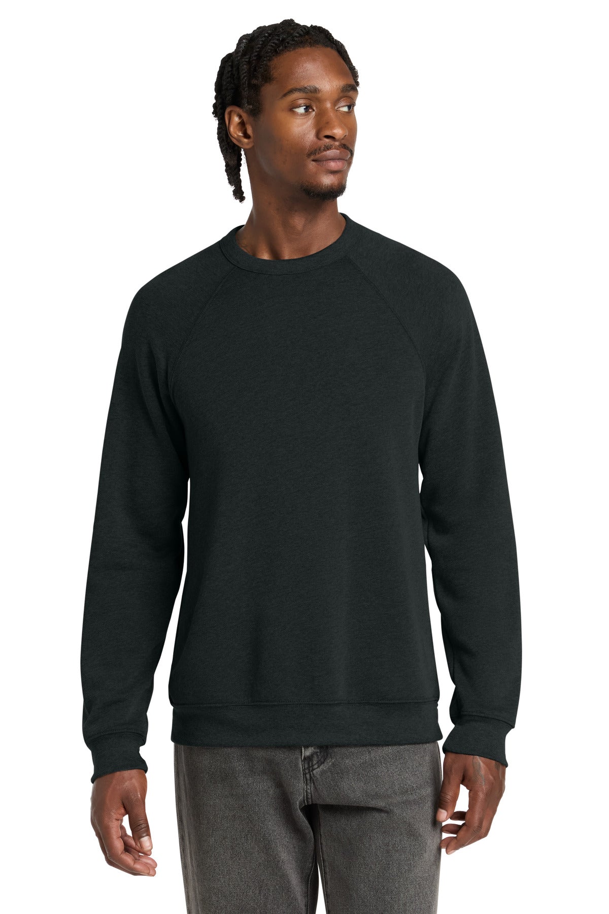BELLA+CANVAS  ®  Unisex Sponge Fleece Raglan Sweatshirt. BC3901 | Add Your Logo