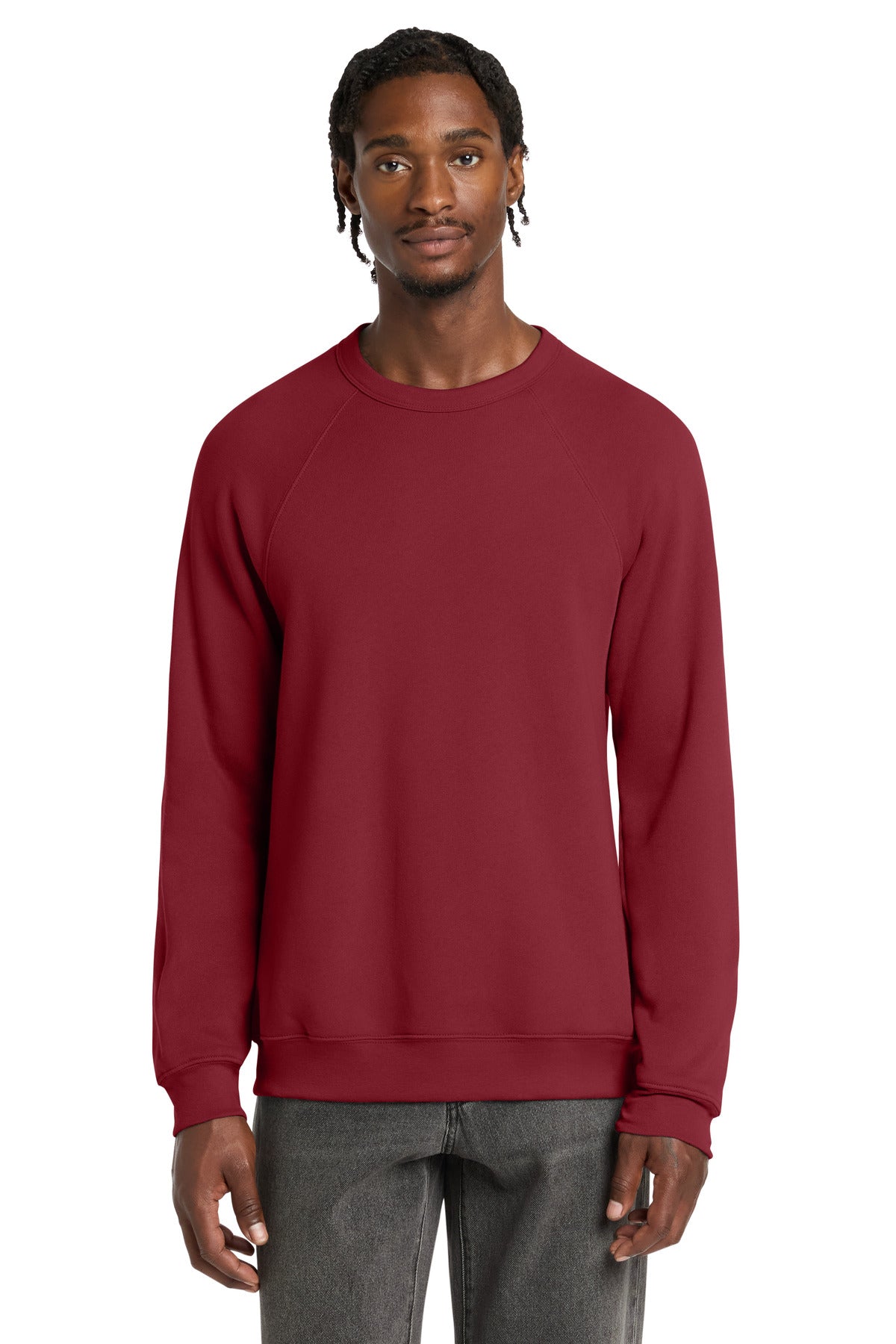 BELLA+CANVAS  ®  Unisex Sponge Fleece Raglan Sweatshirt. BC3901 | Add Your Logo