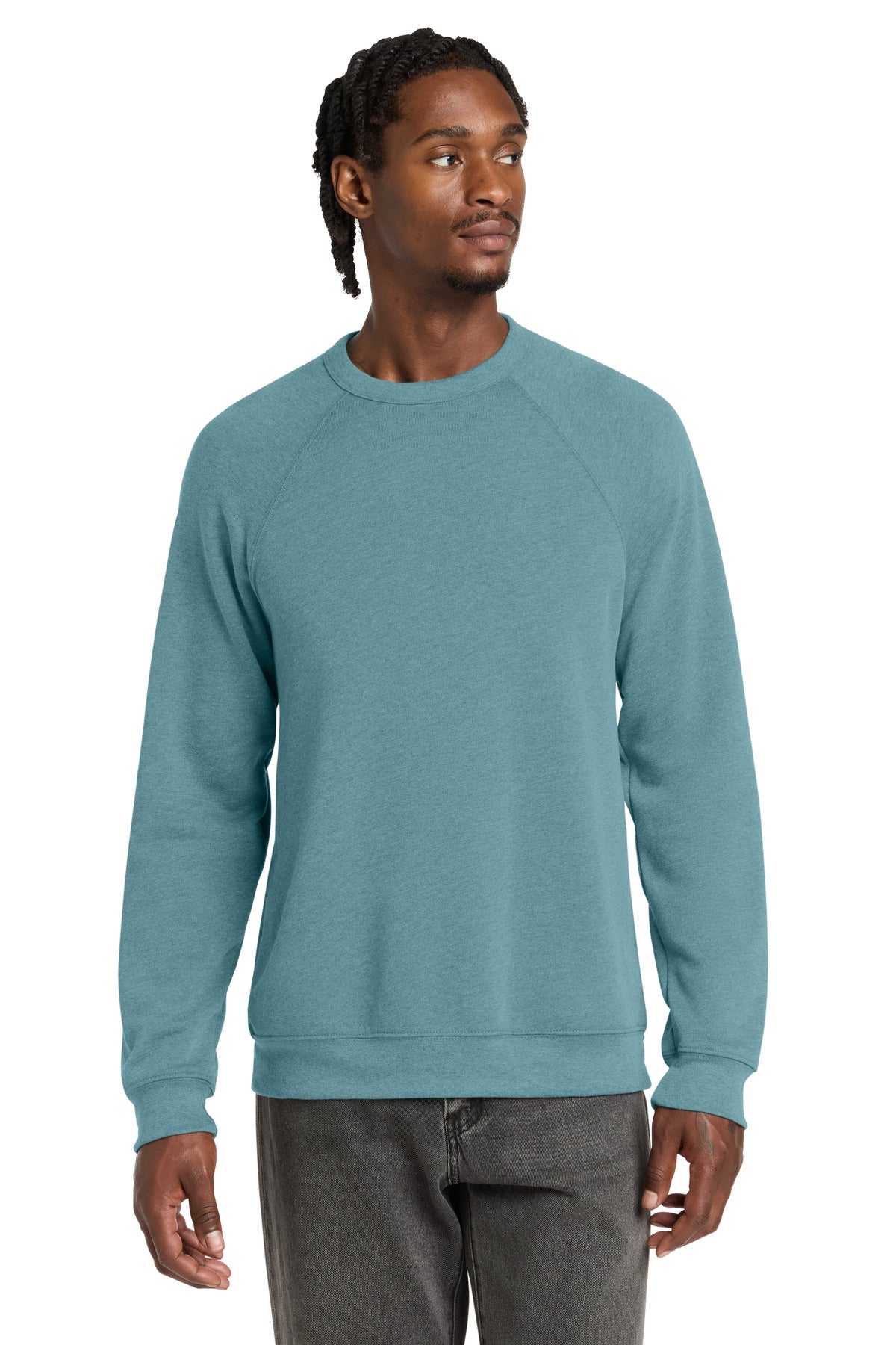 BELLA+CANVAS  ®  Unisex Sponge Fleece Raglan Sweatshirt. BC3901 | Add Your Logo