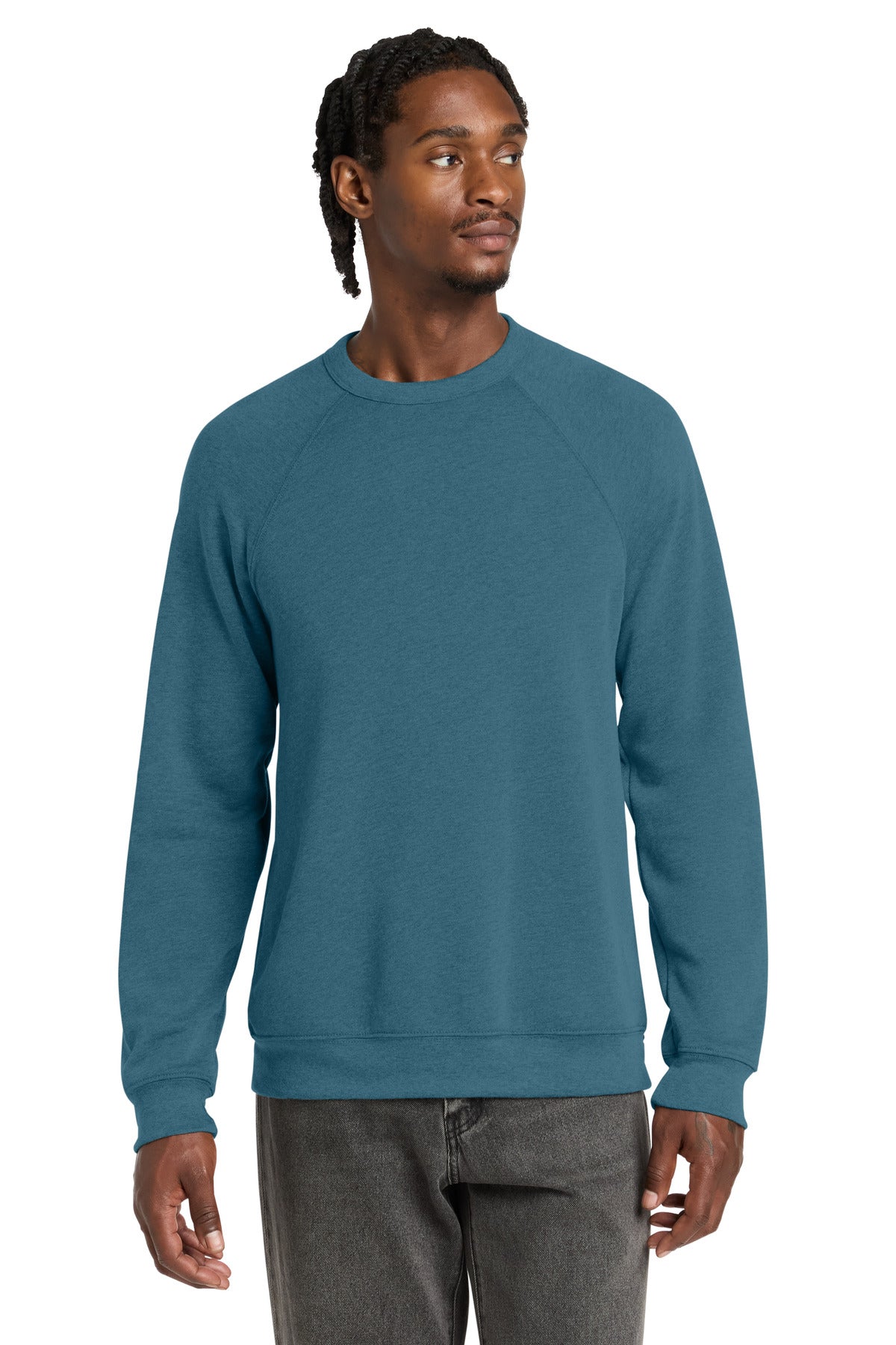BELLA+CANVAS  ®  Unisex Sponge Fleece Raglan Sweatshirt. BC3901 | Add Your Logo