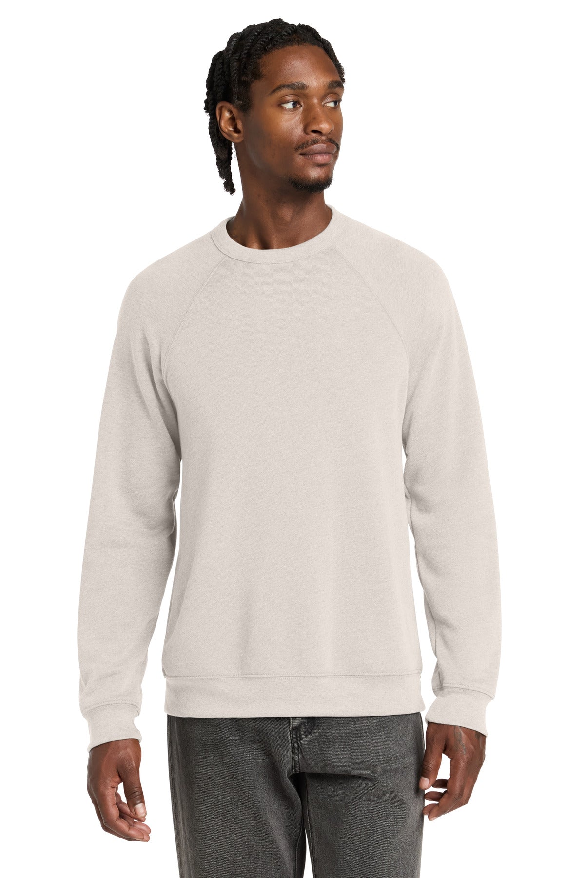 BELLA+CANVAS  ®  Unisex Sponge Fleece Raglan Sweatshirt. BC3901 | Add Your Logo