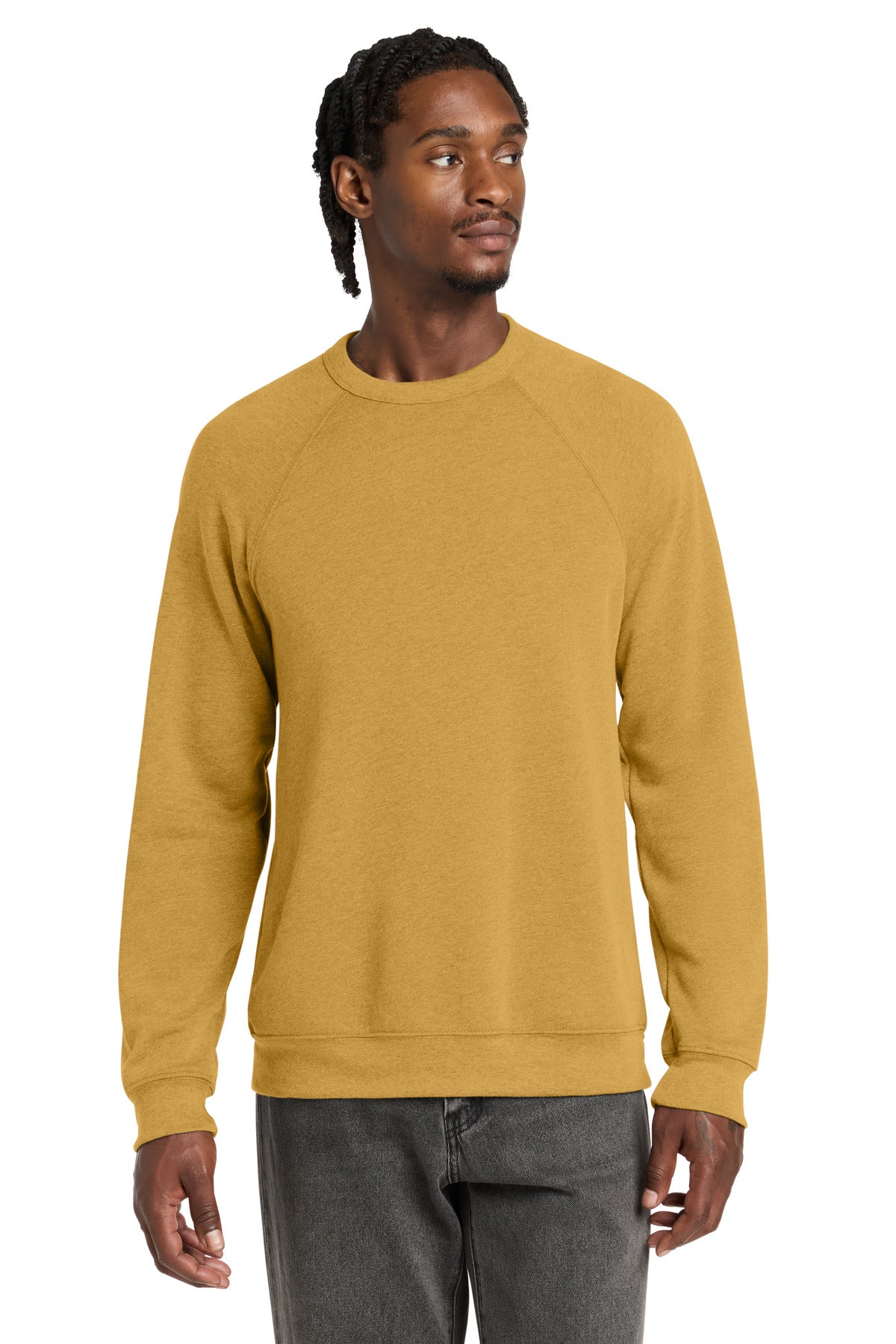 BELLA+CANVAS  ®  Unisex Sponge Fleece Raglan Sweatshirt. BC3901 | Add Your Logo