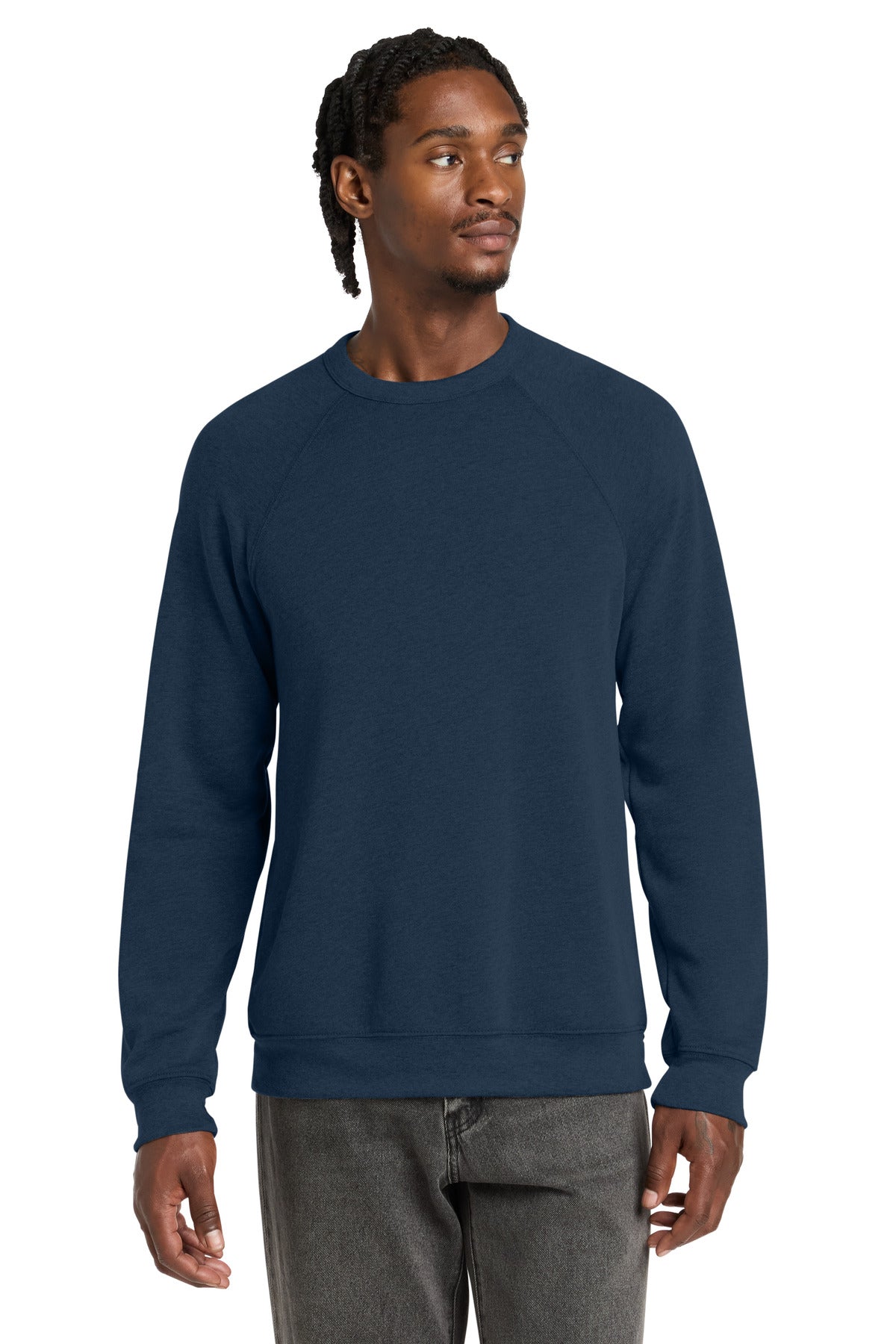 BELLA+CANVAS  ®  Unisex Sponge Fleece Raglan Sweatshirt. BC3901 | Add Your Logo