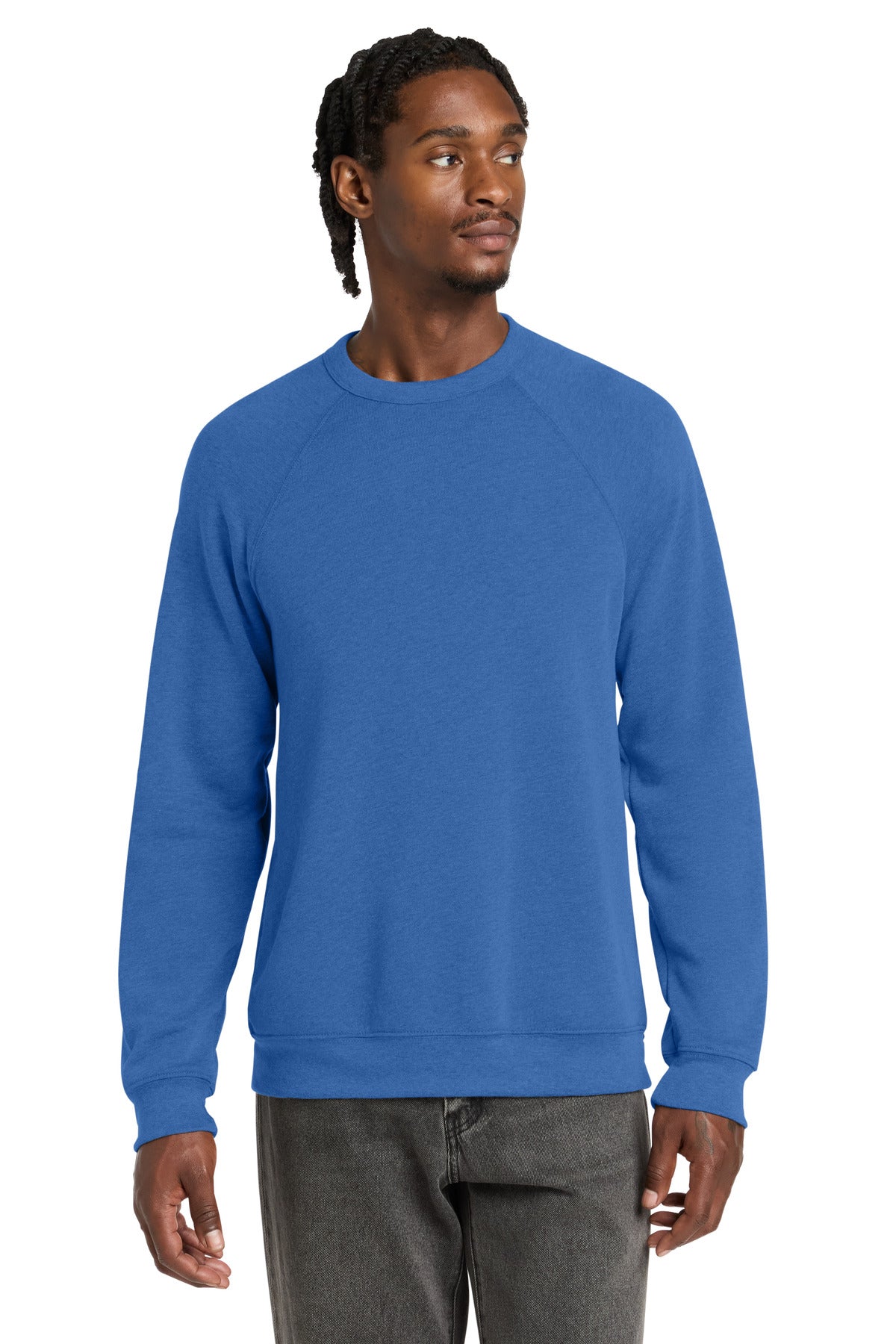 BELLA+CANVAS  ®  Unisex Sponge Fleece Raglan Sweatshirt. BC3901 | Add Your Logo