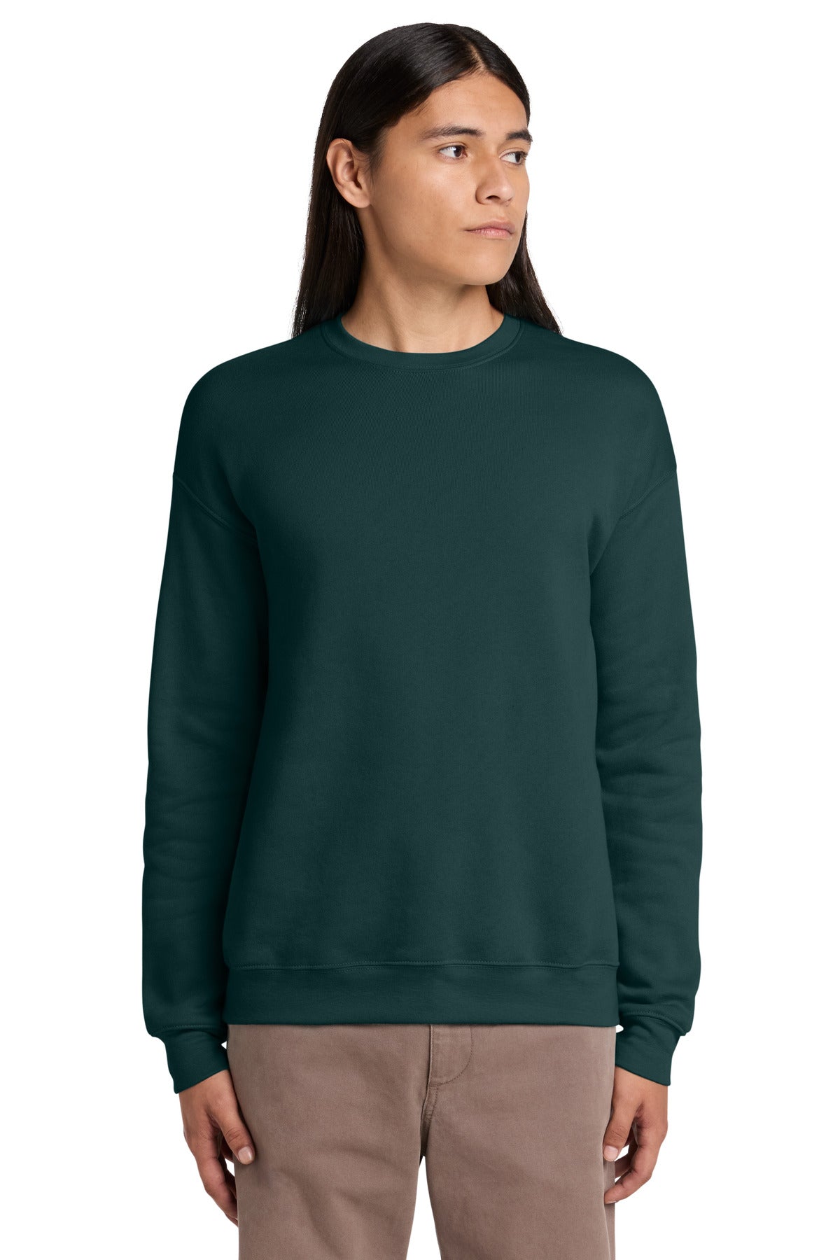 BELLA+CANVAS  ®  Unisex Sponge Fleece Drop Shoulder Sweatshirt. BC3945 | Add Your Logo