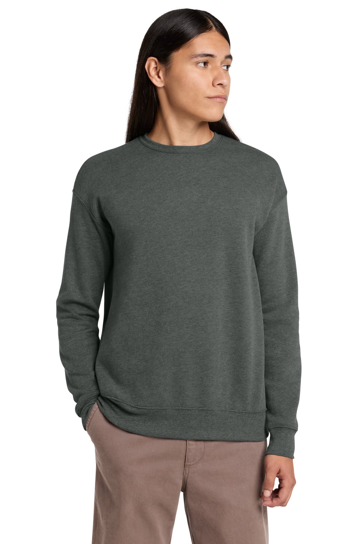 BELLA+CANVAS  ®  Unisex Sponge Fleece Drop Shoulder Sweatshirt. BC3945 | Add Your Logo