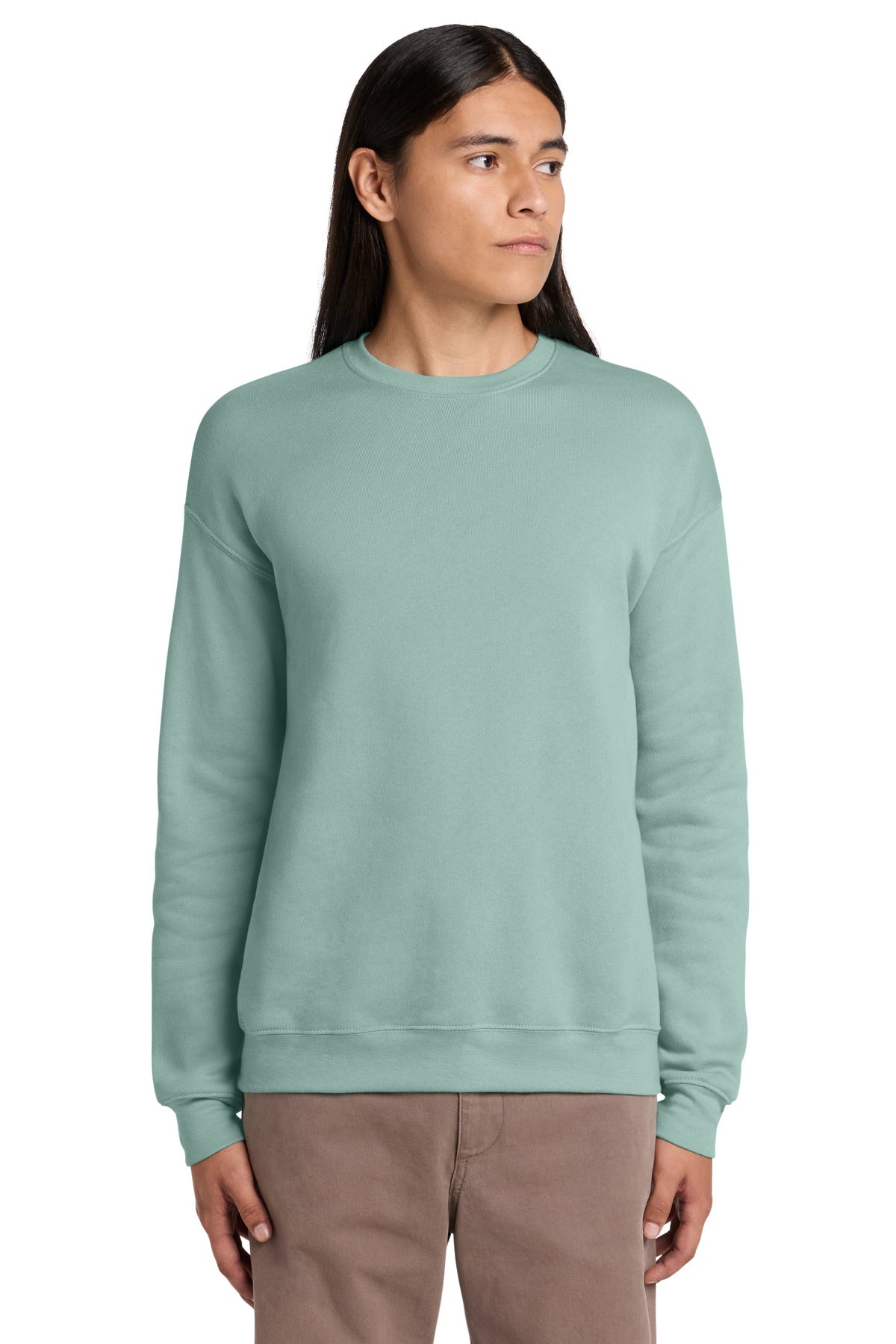 BELLA+CANVAS  ®  Unisex Sponge Fleece Drop Shoulder Sweatshirt. BC3945 | Add Your Logo