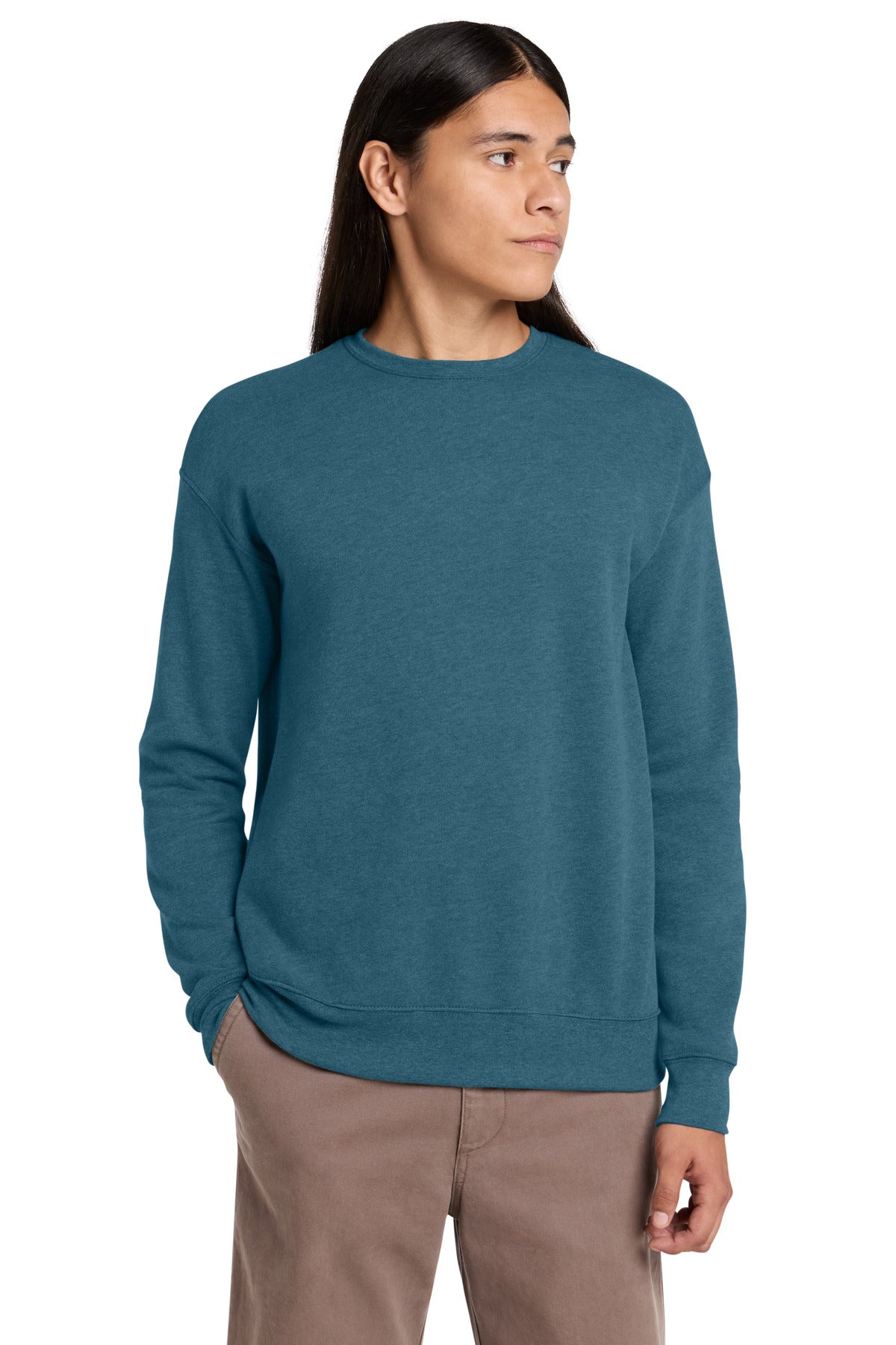 BELLA+CANVAS  ®  Unisex Sponge Fleece Drop Shoulder Sweatshirt. BC3945 | Add Your Logo