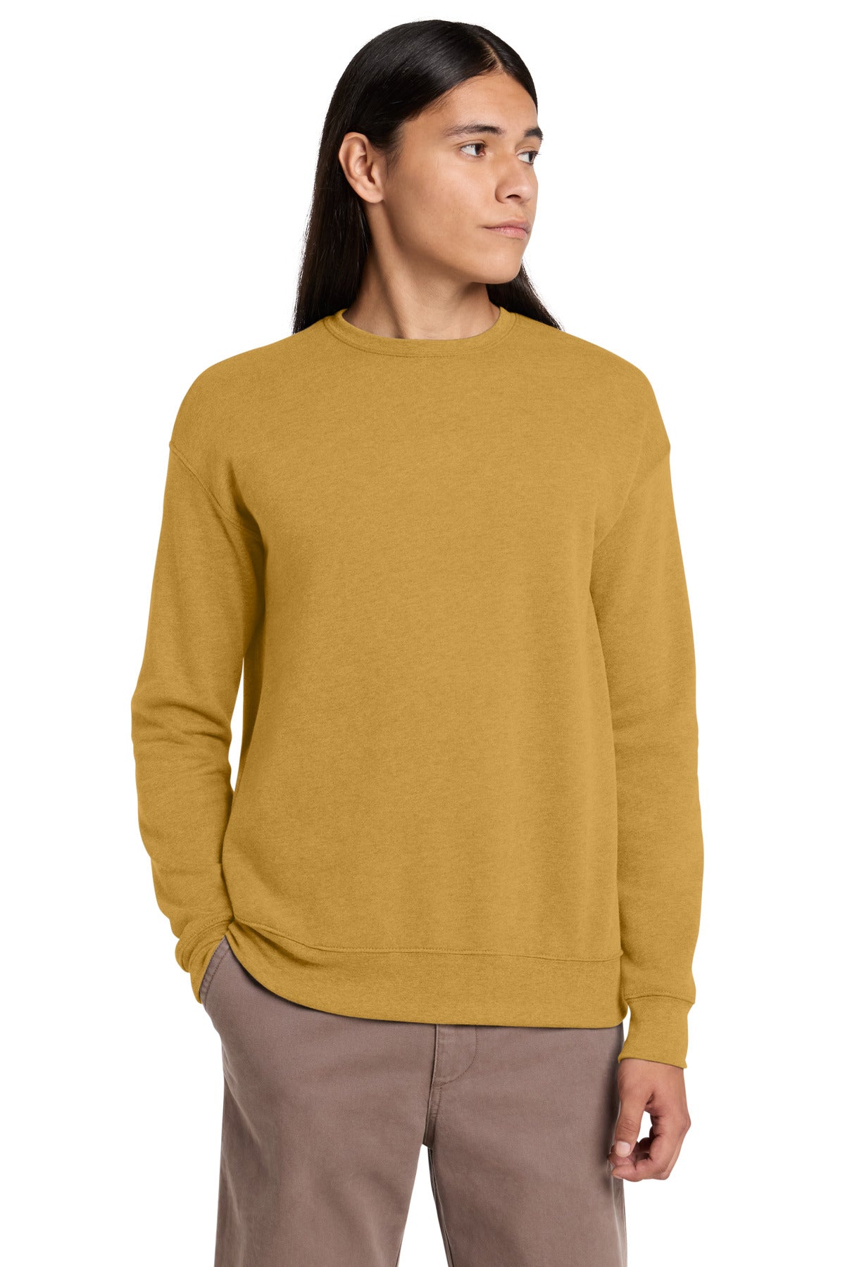BELLA+CANVAS  ®  Unisex Sponge Fleece Drop Shoulder Sweatshirt. BC3945 | Add Your Logo
