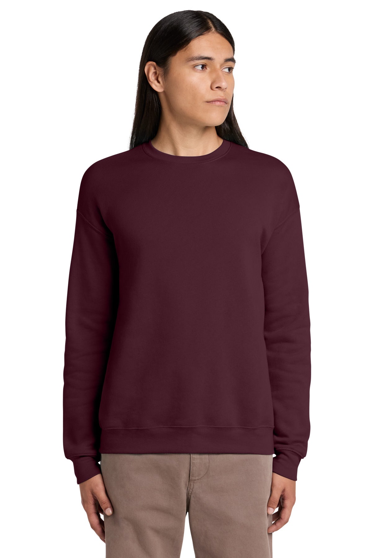 BELLA+CANVAS  ®  Unisex Sponge Fleece Drop Shoulder Sweatshirt. BC3945 | Add Your Logo