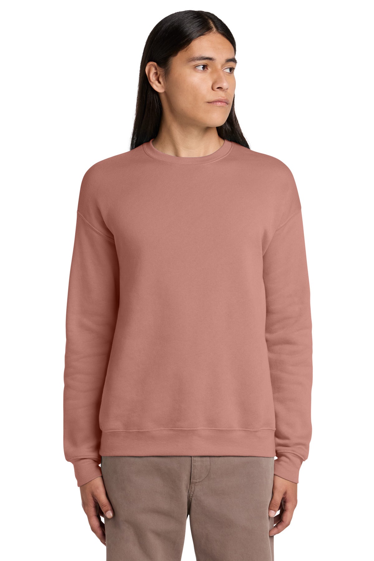 BELLA+CANVAS  ®  Unisex Sponge Fleece Drop Shoulder Sweatshirt. BC3945 | Add Your Logo