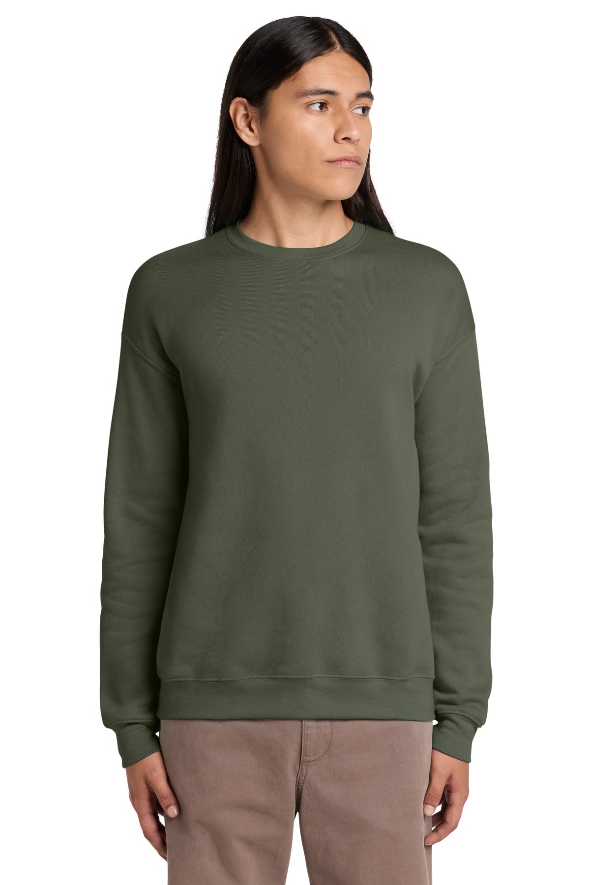 BELLA+CANVAS  ®  Unisex Sponge Fleece Drop Shoulder Sweatshirt. BC3945 | Add Your Logo