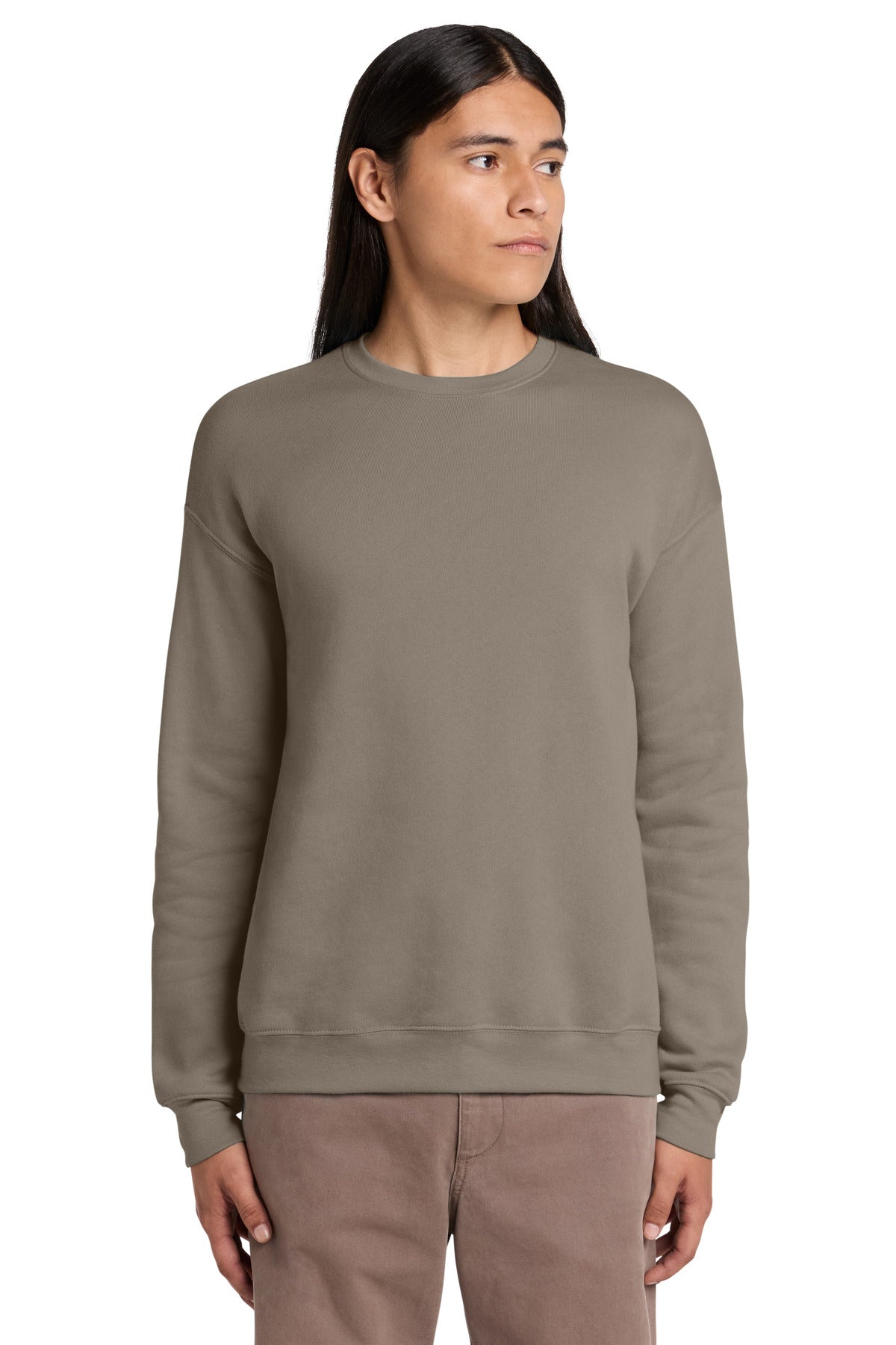 BELLA+CANVAS  ®  Unisex Sponge Fleece Drop Shoulder Sweatshirt. BC3945 | Add Your Logo