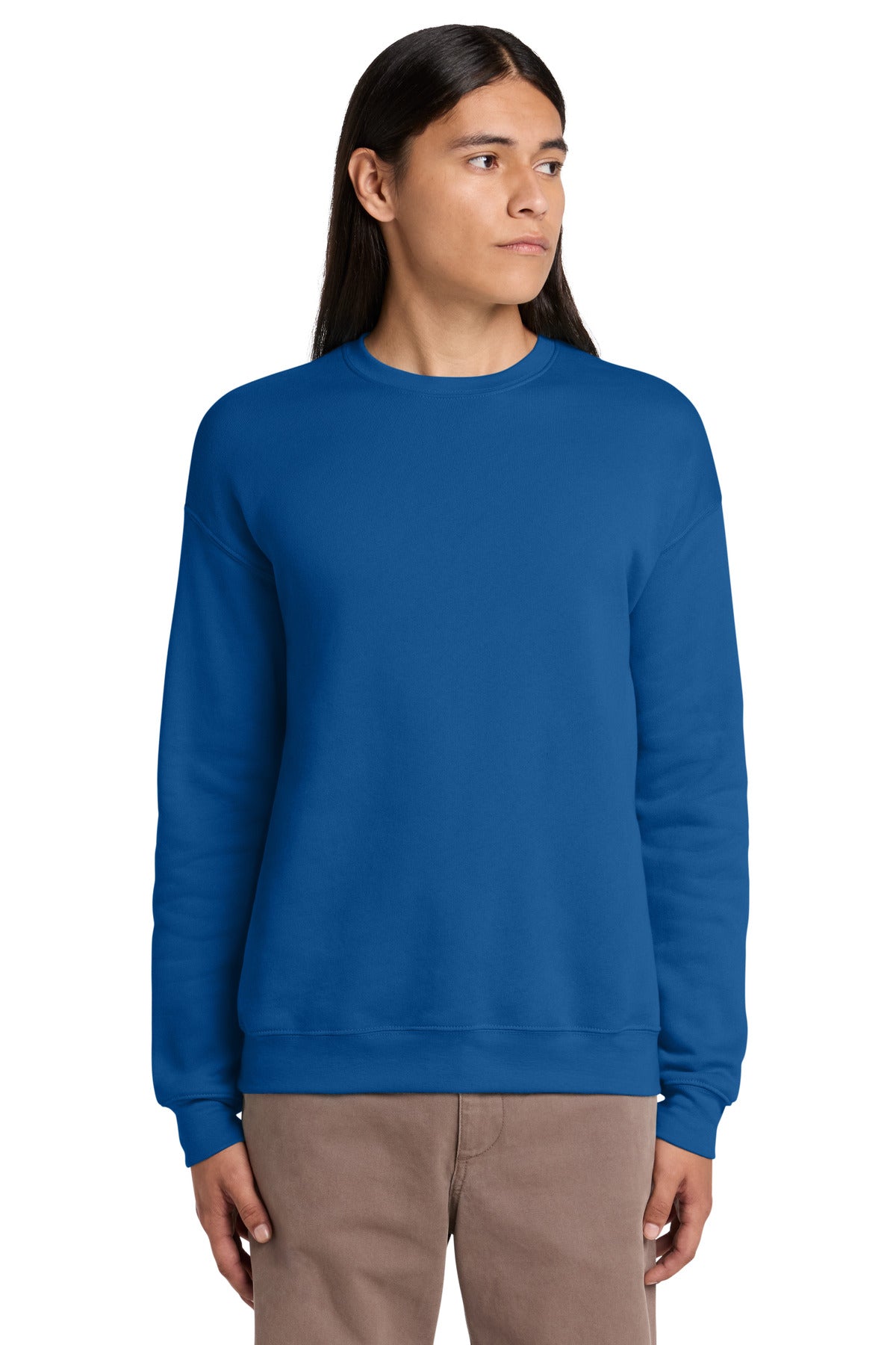BELLA+CANVAS  ®  Unisex Sponge Fleece Drop Shoulder Sweatshirt. BC3945 | Add Your Logo