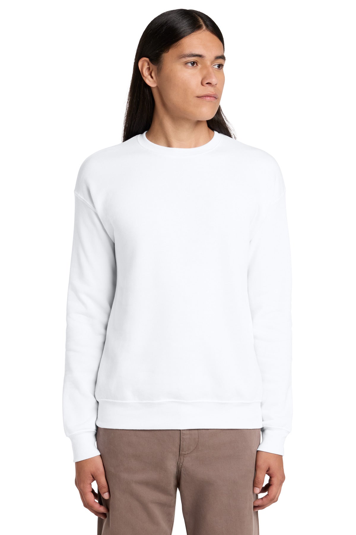 BELLA+CANVAS  ®  Unisex Sponge Fleece Drop Shoulder Sweatshirt. BC3945 | Add Your Logo
